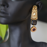 Majestic fusion earrings- Fiza collection
