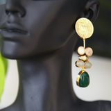 Majestic fusion earrings- Fiza collection