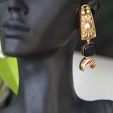 Majestic fusion earrings- Fiza collection