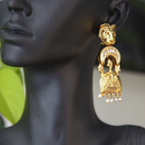 Majestic fusion earrings- Fiza collection