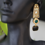 Majestic fusion earrings- Fiza collection