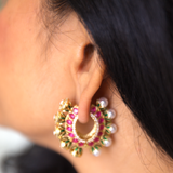 Majestic fusion earrings- Fiza collection