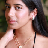 Kundan layered grace Pendant set