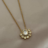 Ethernal polki Pendant set