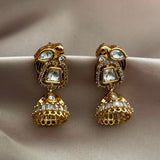 Kundan jhumki Pendant set