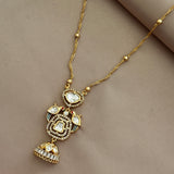 Kundan jhumki Pendant set