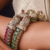 Imperial Elephant Kundan Heritage Bangles