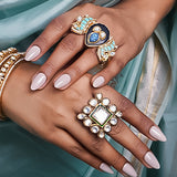 Royal Turquoise Statement Ring
