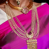 Pearl Multi-Chain Heritage Pendant Haram