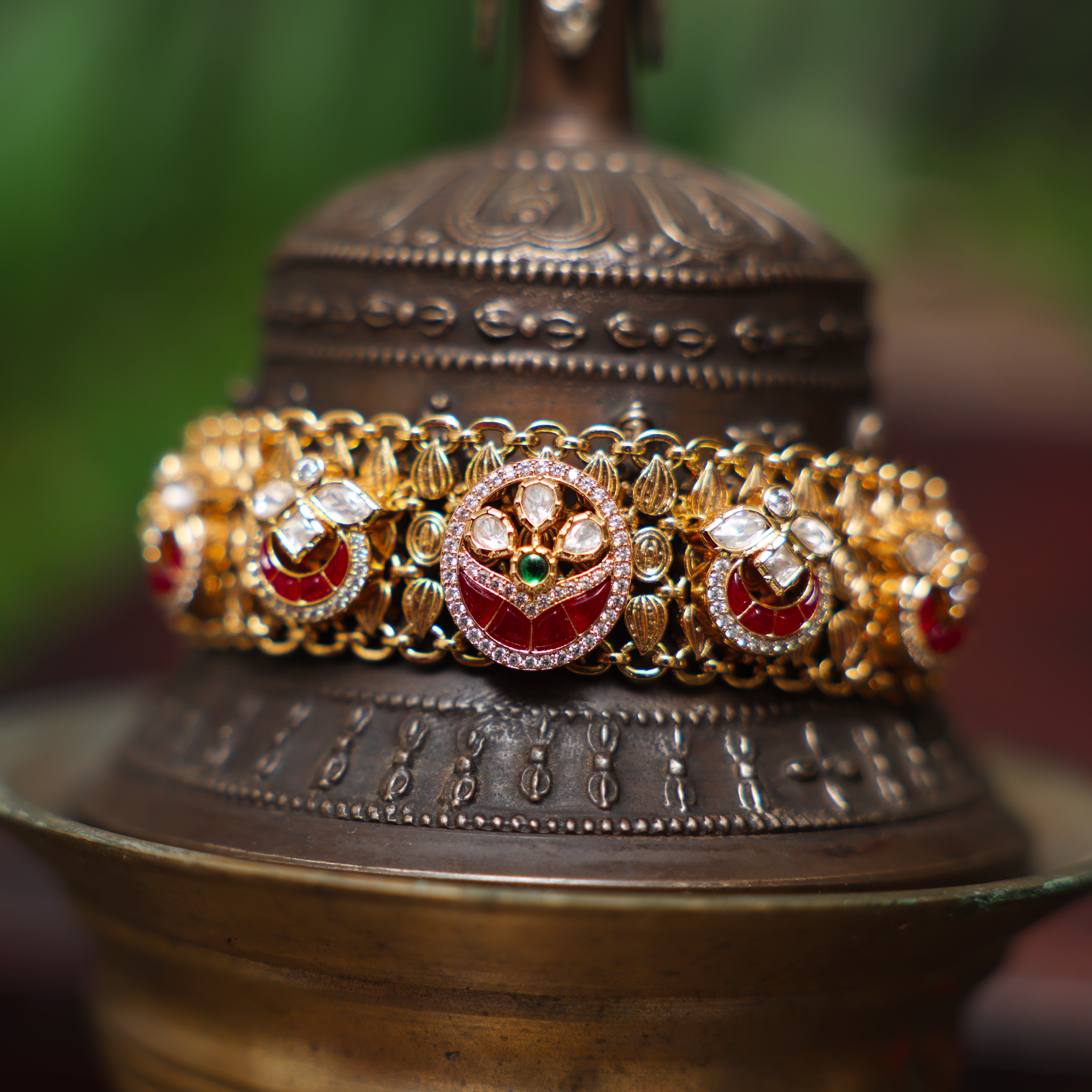 Heritage Temple Carving Armband