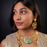 Kundan Serenity Cocktail Statement Earrings