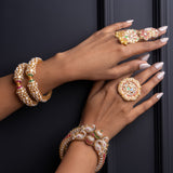 Pearl Round Finger Ring