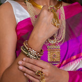 Kundan Studed Imperial Bangles