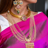 Pearl Multi-Chain Heritage Pendant Haram