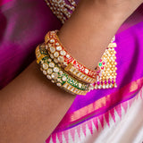 Kundan Studed Imperial Bangles