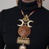 Cresent Moon Long statement Piece- Avasa Collection