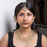 Ethereal Kundan Cascade - Isaana Collection