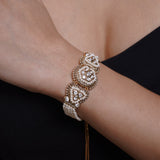 Imperial Kundan Heritage Bracelet - Bracelet Collection