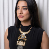Mystic Moon Amulet: Celestial elements fused with heritage artistry - Avasa Collection