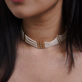Gilded gleam choker - Isha Collection