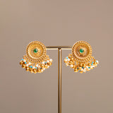 Majestic fusion earrings with beautiful Kundan Design- fiza collection