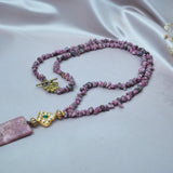 Rhodonite pendant
