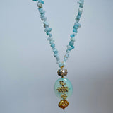 beautiful aquamarine beads