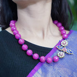 Beautiful magenta agate