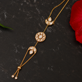 Heritage Haath Phool With White Kundan Embellishments