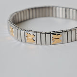 Dual stone butterfly bracelet