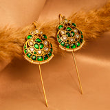 Heritage Sphere Kundan Earcuff with Pearl Borders