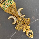 Majestic temple necklace