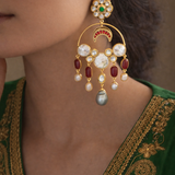 Royal Prism Chandbali: With Moon Cresent