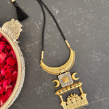 Mystic Moon Amulet: Celestial elements fused with heritage artistry - Avasa Collection