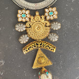 Majestic temple necklace