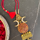 Cresent Moon Long statement Piece- Avasa Collection