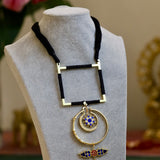 Artisian aura necklace