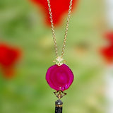 stunning manageta agate pendant