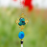 unique jasper pendant