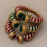 Imperial Kundan Heritage Bangles